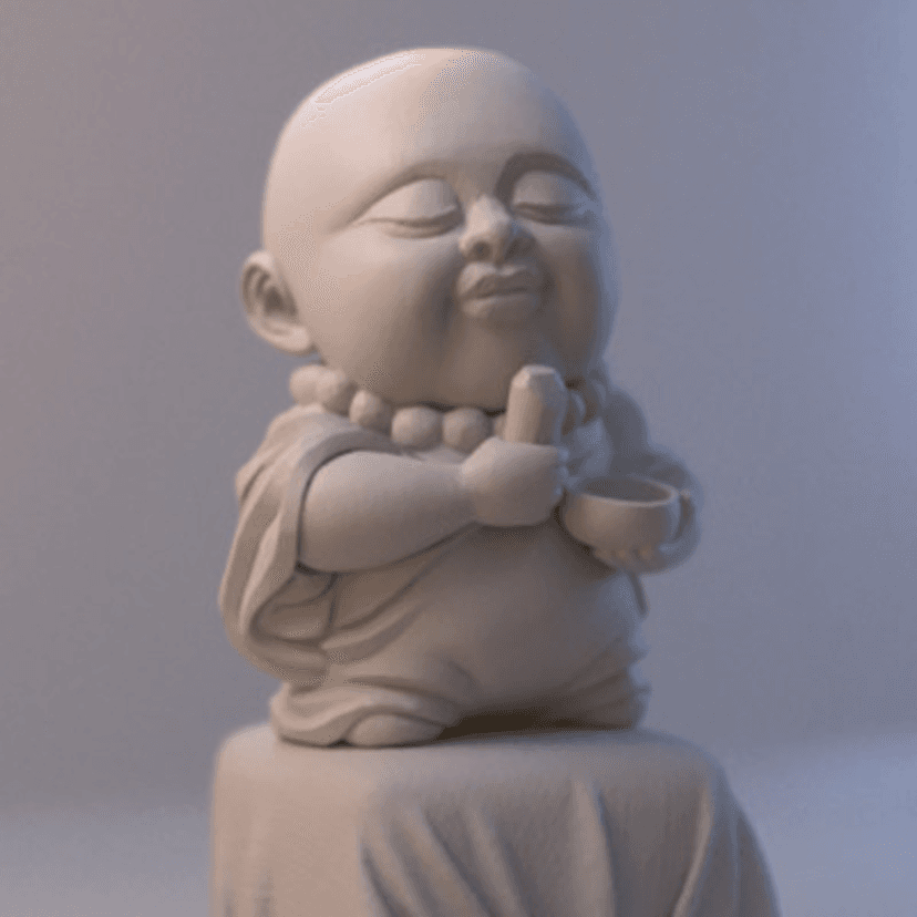 肥嘟嘟的小沙彌