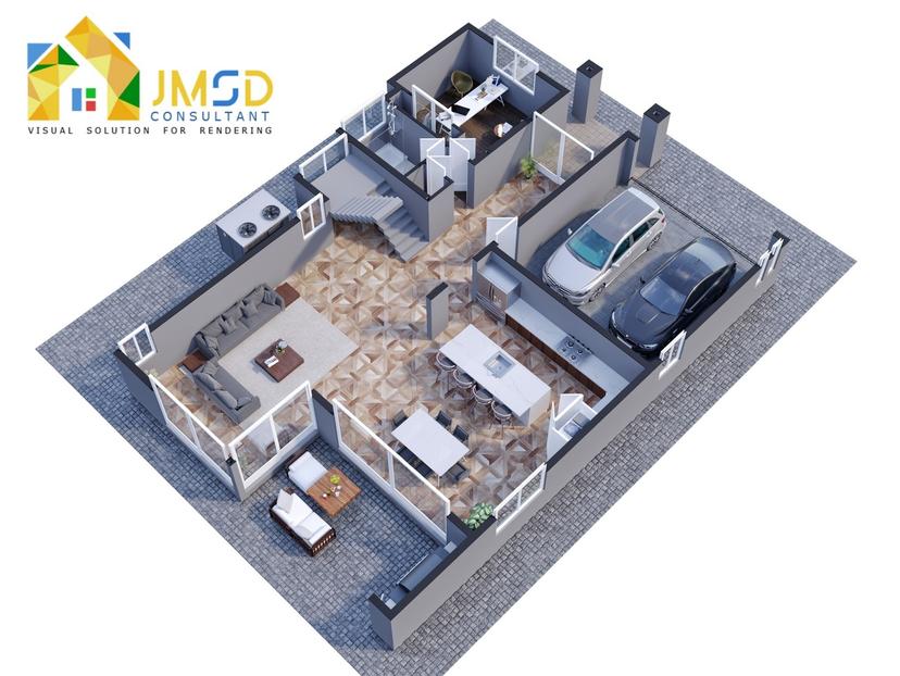 3D Home Floor...