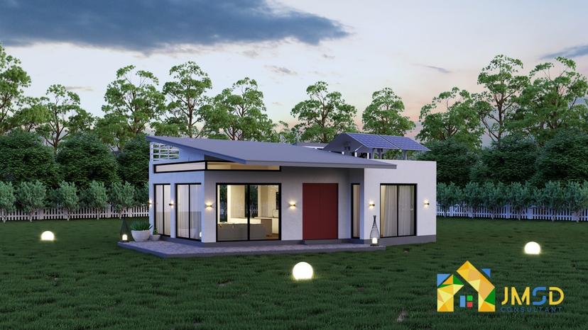 3D House Rend...