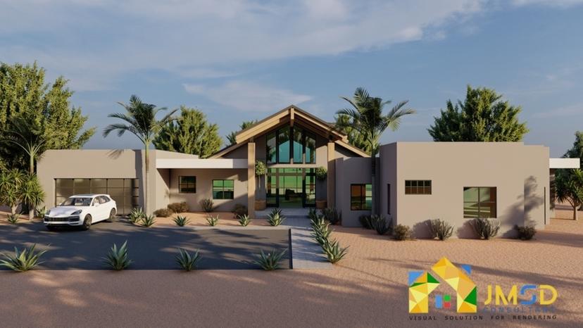 3D Exterior R...