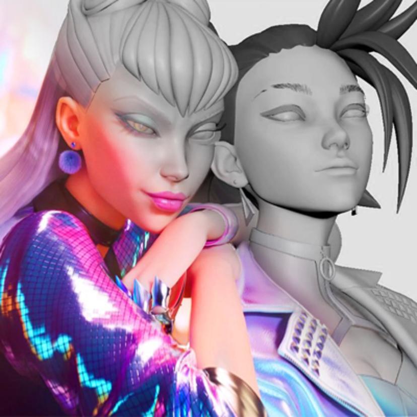 K/DA: More VF...