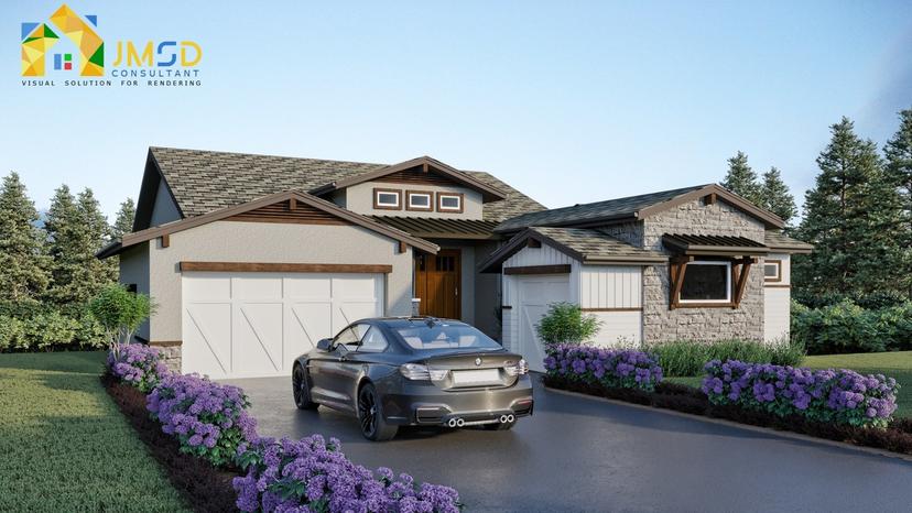 3D Exterior V...