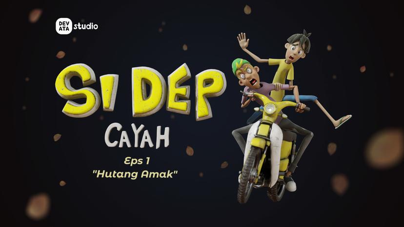 Si Dep Cayah | Eps1. Hutang Amak | Animasi Baru Indonesia | Blender 3D Animation