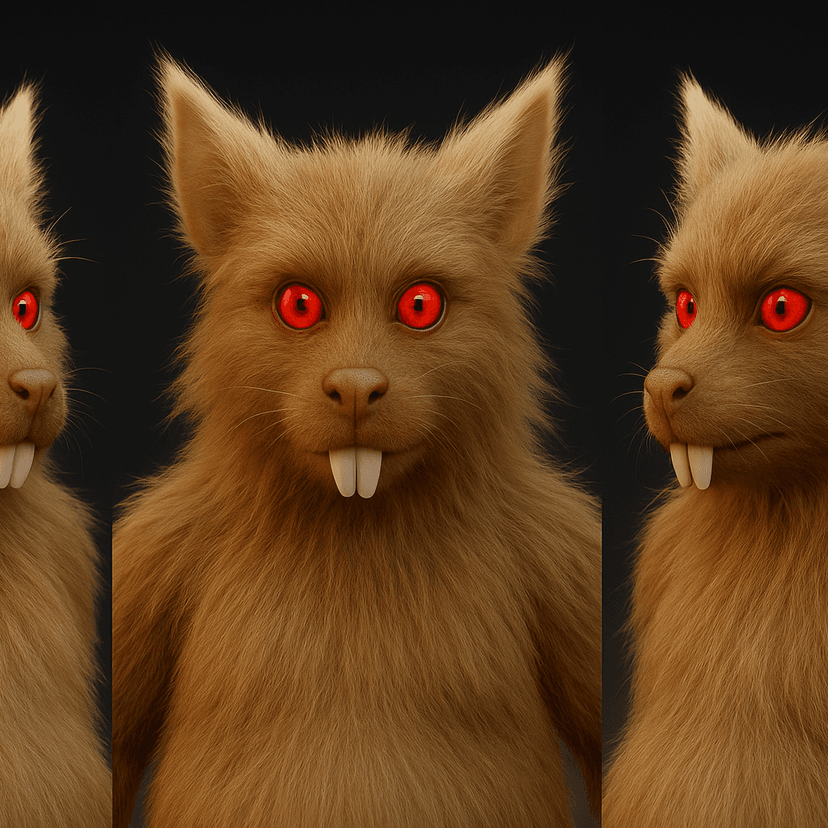 Bad Rat Avatar 🎨🔥 Affordable 3D Avatars & Animation Commissions for VRChat, Streamers & Gamers! 🔥🎮 
