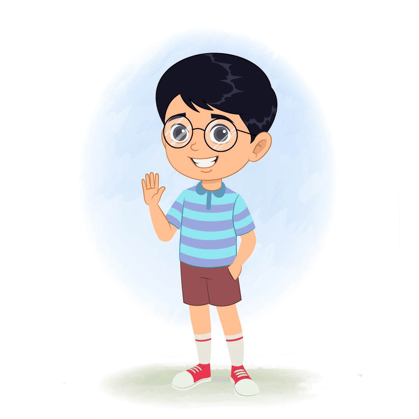 A little boy ...