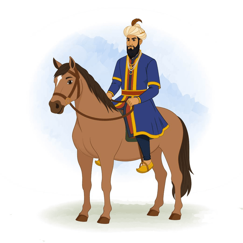 Mughal king v...